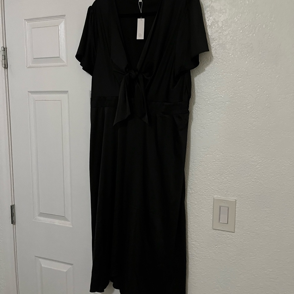 baltic born front tie dress